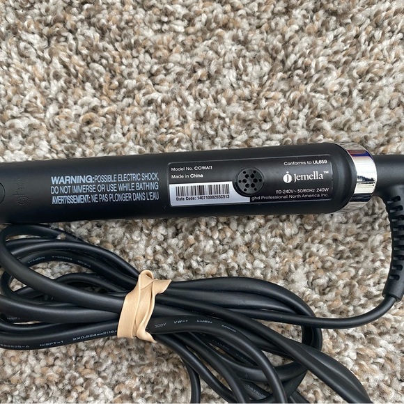 GHD Curve Classic Wave Wand Model #COWA11 Black USED - Picture 4 of 7